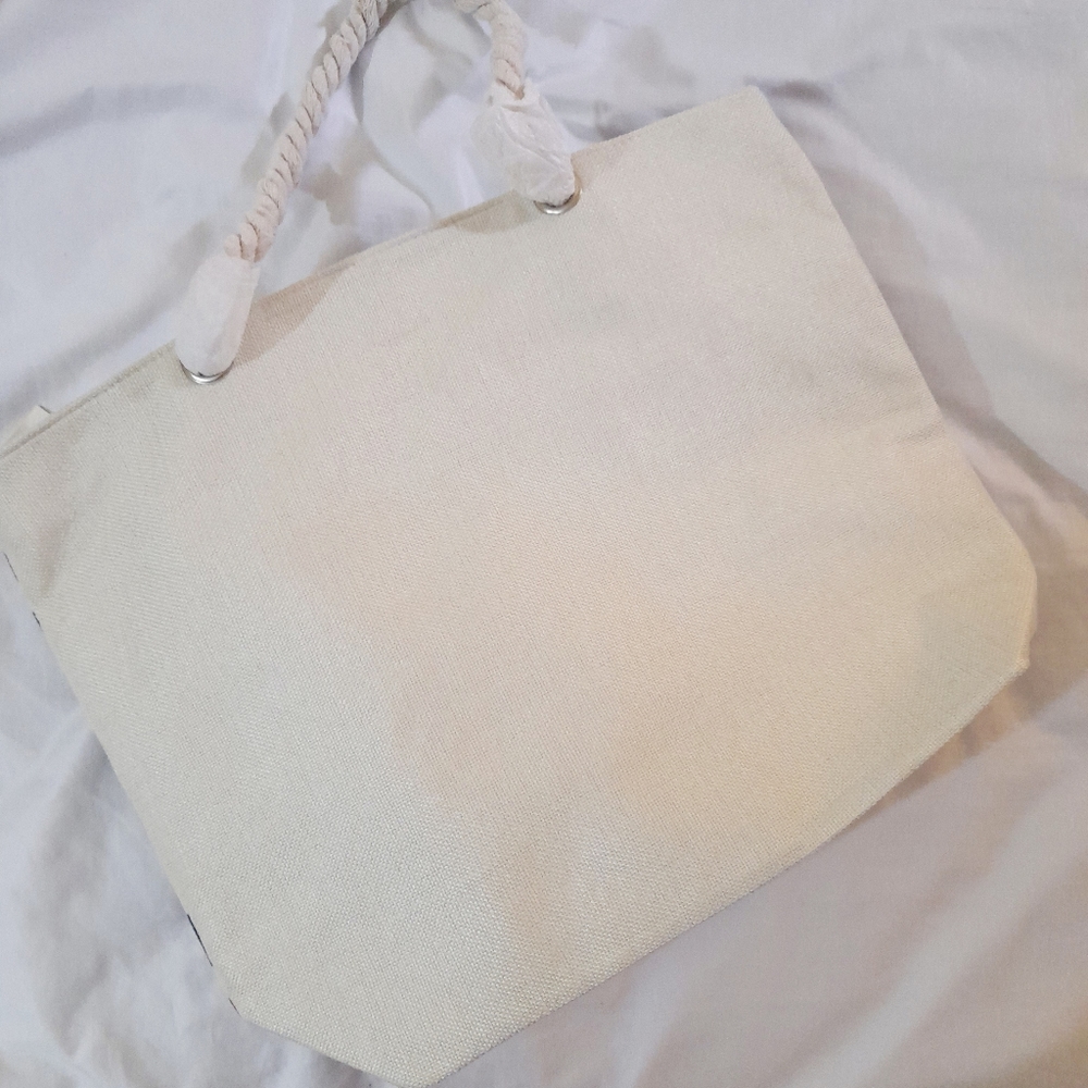 ● Eco Friendly Nautical Theme Beach Bag - Picture 10 of 16